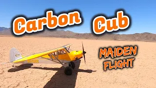 Hangar 9 Carbon Cub 15cc MAIDEN FLIGHT!! PART 6