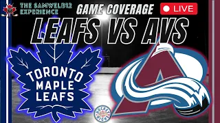 Toronto Maple Leafs vs Colorado Avalanche LIVE STREAM NHL Game Audio | Leafs Live