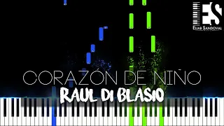 Corazón de Niño - Raul Di Blasio (Piano Tutorial) | Eliab Sandoval