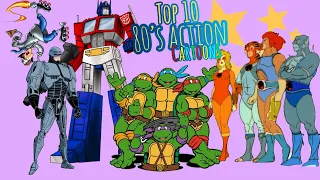 TOP 10 ACTION CARTOONS FROM THE 80’S