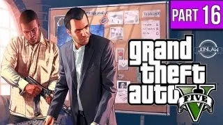 Grand Theft Auto 5 Walkthrough - Part 16 SHOOTOUT - Lets Play Gameplay & Commentary GTA 5