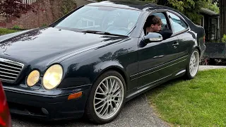 A Extinct era of luxury coupés the Mercedes-Benz CLK 430 AMG.