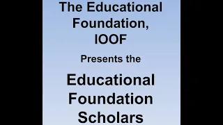 Odd Fellows (IOOF) Educational Foundation 2020 Display