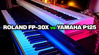 Is Roland FP-30X Better than Yamaha P-125?