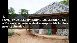 Poverty caused by individual deficiencies  ( topic 4 UG ECON @NAISHAACADEMY )