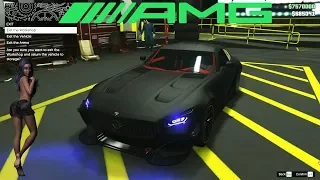 Mercedes AMG GT GTA 5 Benefactor Schlagen GT Vehicle Customization Black Lights NEW