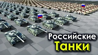 Количество Танков России