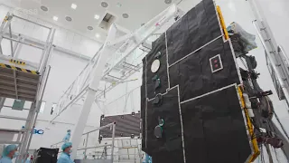 Solar Orbiter array deployment (01/07/2019)