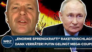 UKRAINE-KRIEG: "Enorme Sprengkraft!" Verräter am Werk! Putin gelingt Mega-Coup mit Raketenschlag