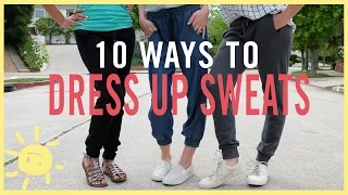 MOM STYLE | 10 Ways to Dress Up Sweats