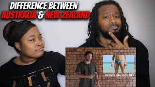 🇦🇺🇳🇿 American Couple Reacts "THE DIFFERENCE BETWEEN AUSTRALIA & NEW ZEALAND"