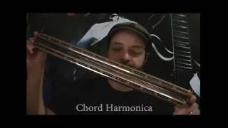 Loop Station + Chord harmonica + Bass harmonica + Chromatic harmonica = Cjam Blues