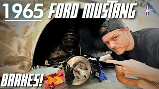 Disc Brake Upgrade On The 1965 Ford Mustang! | Part 12
