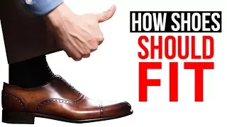 Stop Buying The WRONG Shoe Size (How Your Dress Shoes Should Fit)