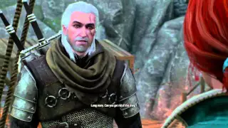 The Witcher 3: Geralt Asks Yennefer, Triss, & Ciri About His Scar (Hearts of Stone)