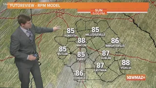 Sunny and hot for Mother's Day (9 a.m. update, 5/9/21)