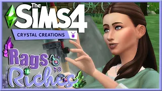 💎 Rags to Riches Challenge | The Sims 4 Crystal Creations | Part 14 💍