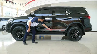 Review NEW FORTUNER VRZ TRD Facelift || Exterior || Attitude Black