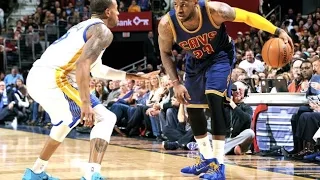 LeBron James Full Highlights 2015.02.26 vs Warriors 42 Pts, 11 Rebs,