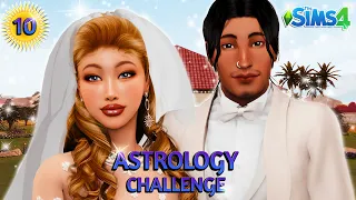 The Sims 4 The Astrology Challenge (Sun)|| Ep 10: Wedding Day! 👰🤵