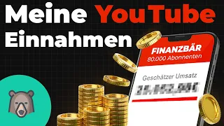 Youtube Einnahmen mit 80.000 Abonnenten | ALLE Zahlen - Analyse📈