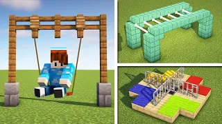 Minecraft: 10+ Playground Build Hacks!
