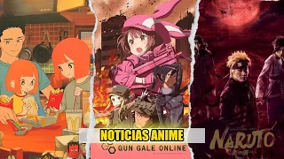 Live-Action de Naruto, SAO Alternative Gun Gale Online Segunda Temporada, McDonalds Tendria un Anime