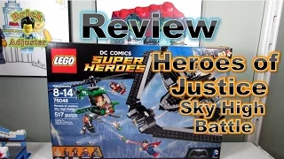 Playing with Lego #187 - Heroes of Justice: Sky High Battle - Lego DC (Review) - LEGO 76046