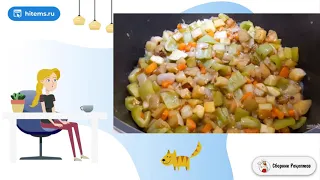 Овощное соте с кабачком и баклажаном. Как сделать домашний рецепт