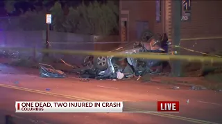 Two teens dead, one injured in north Columbus crash involving stolen vehicle