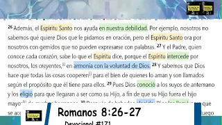 Romanos 8:26-27 Devocional #171