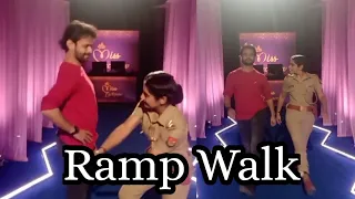 Yukti Kapoor's ramp walk 😍🔥 || Maddam Sir