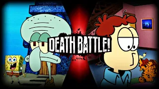 Squidward vs Jon (Spongebob Squarepants vs Garfield) death battle fan made trailer