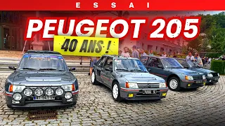 40 ans de la Peugeot 205 : On y était ! Plus de 500 Peugeot 205 présentes 🔥