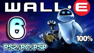 Wall-E Walkthrough Part 6 - 100% (PS2, PSP, PC) Level 11 & 12 ~ EVE Pursuit & Clean Getaway