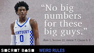 The NCAA limits jersey numbers with a rule that makes sense until you think about it | Weird Rules