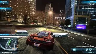 NFS Most Wanted 2012 Gameplay McLaren MP4-12C