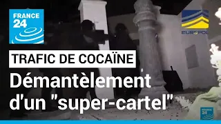 Démantèlement d'un "super-cartel" qui contrôlait un tiers du trafic de cocaïne en Europe