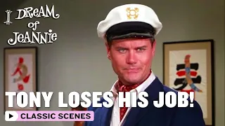 Tony Resigns From The Space Program | I Dream Of Jeannie