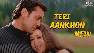 Udit Narayan, Alka Yagnik Song | Teri Aankhon Mein | Aaashiq (2001) | Bobby Deol | Karisma Kapoor