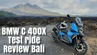 BMW C400X Review Test Ride Bali Indonesia