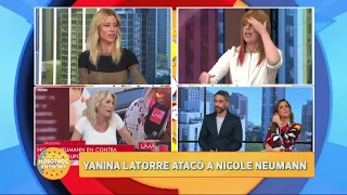 Agustina Kämpfer criticó a Yanina Latorre por hablar mal de Nicole Neumann