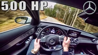 Mercedes C Class C400 4Matic 500 HP GAD POV Test Drive by AutoTopNL