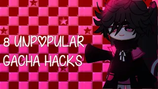 8 Unpopular Gacha Hacks || Yuii || #gachaclub