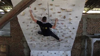 Home Climbing Wall Training