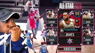 DOMINATING with TEAM LEBRON in ALL-STAR Game! NBA Live Mobile 20 Season 4 Gameplay Ep. 36