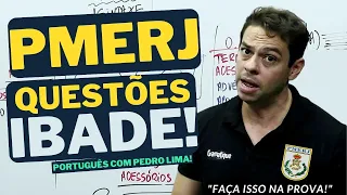 PMERJ 2023 | QUESTÕES IBADE | Português com Pedro Lima!
