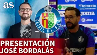 JOSÉ BORDALÁS PRESENTADO como NUEVO ENTRENADOR del GETAFE | DIARIO AS