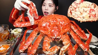 SUB)3.7kg Gigantic King Crab Mukbang Asmr