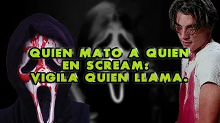 Quien mato a quien en Scream | TEORIAS.